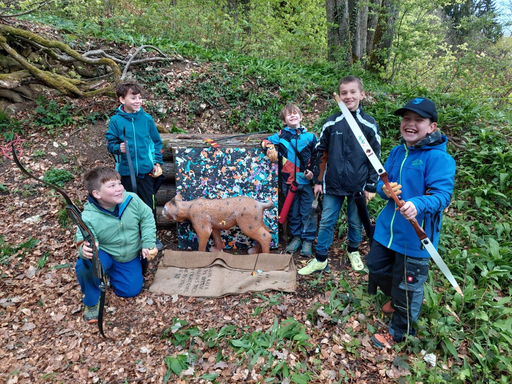 Traditionelles Bogenschiessen