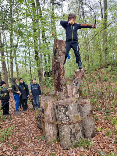 Traditionelles Bogenschiessen