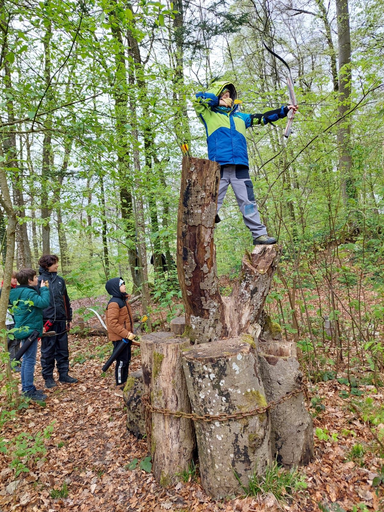 Traditionelles Bogenschiessen