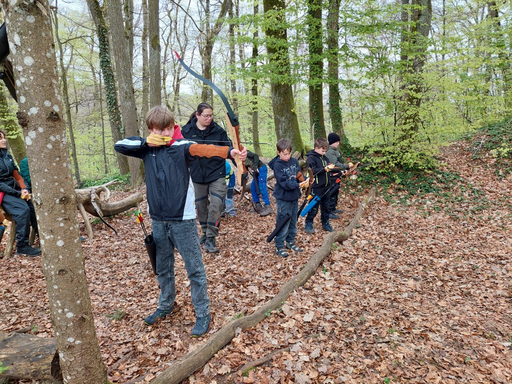 Traditionelles Bogenschiessen