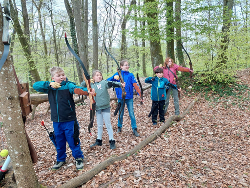 Traditionelles Bogenschiessen